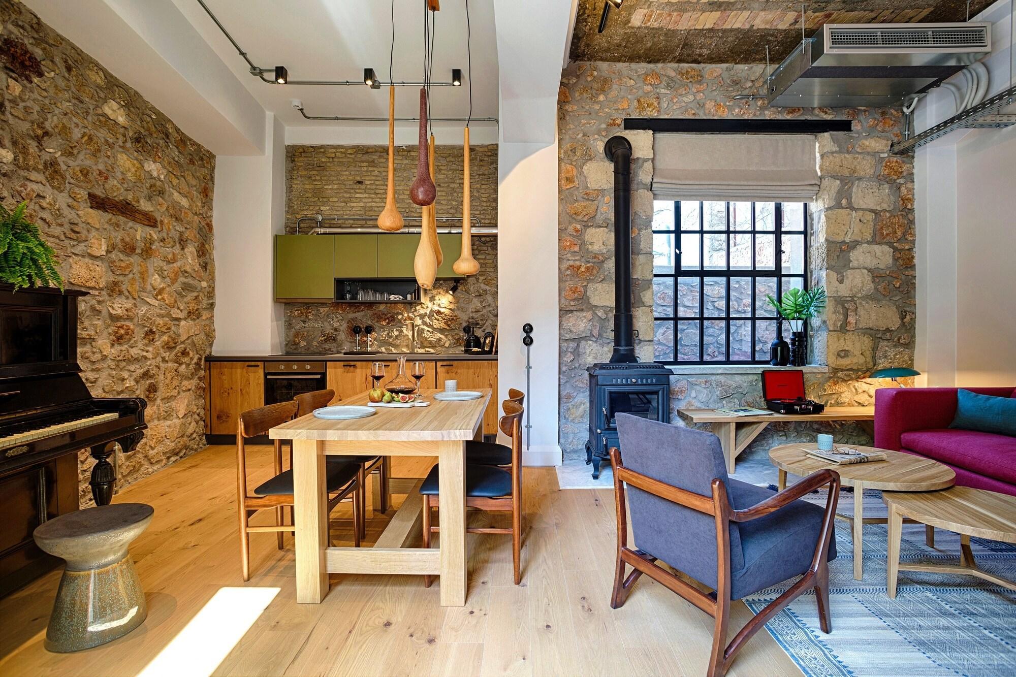 The Foundry Suites Atene Esterno foto