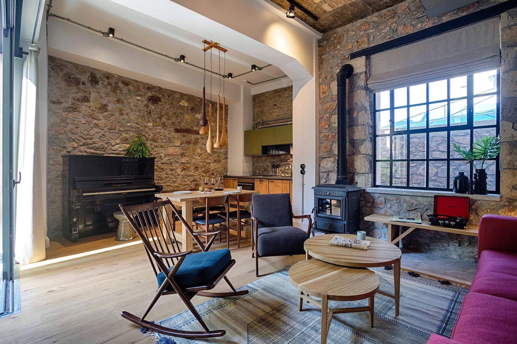 The Foundry Suites Atene Esterno foto
